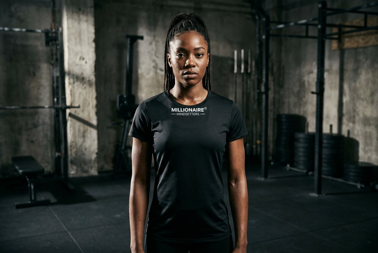 Training in Millionaire Mindsetters performance apparel